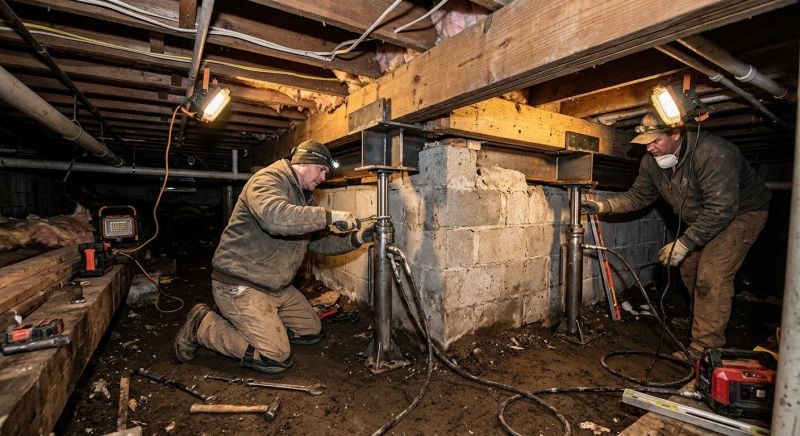 Basement Foundation Repair in Monument, CO