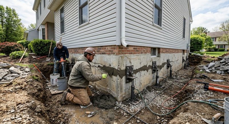 Basement Foundation Repair in Parker, CO