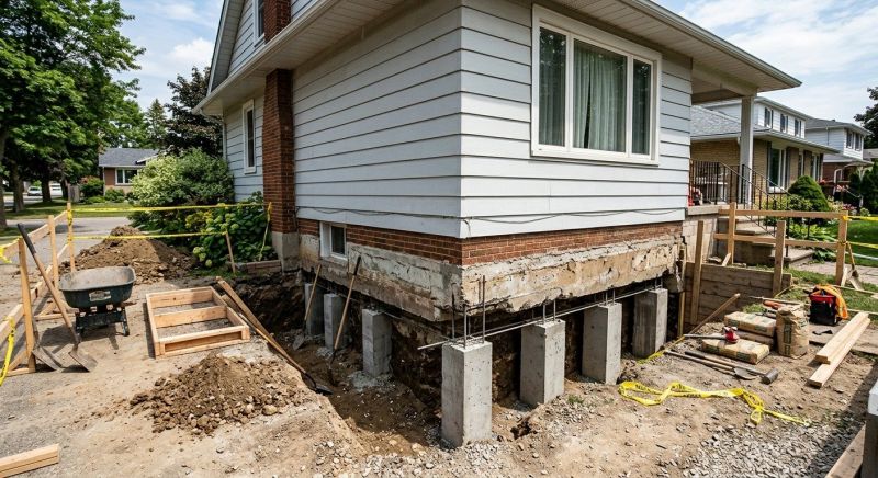 Basement Underpinning in Elizabeth, CO
