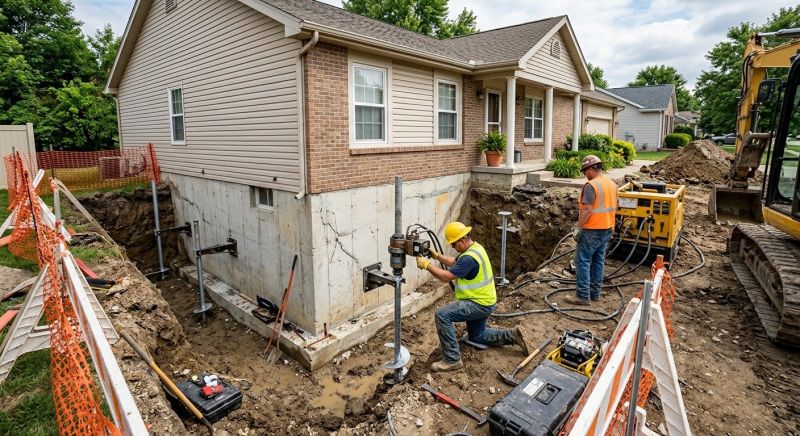 Building Foundation Repair in Aurora, CO