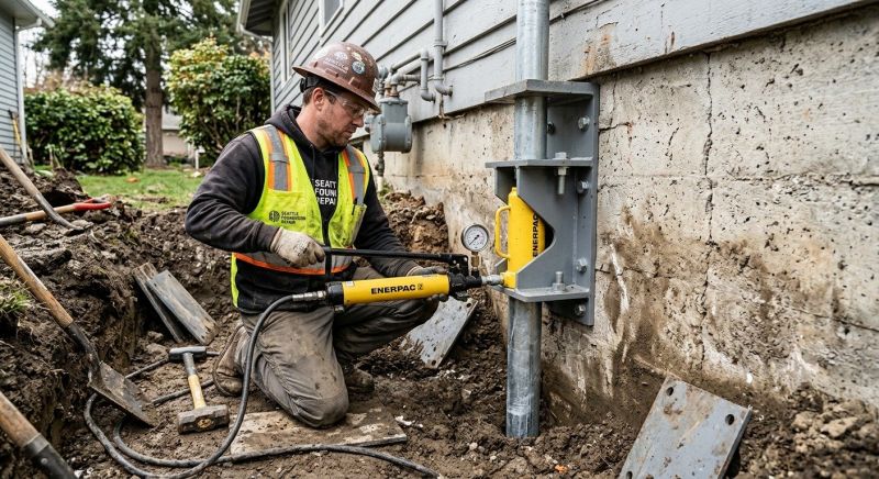 Concrete Foundation Leveling in Aurora, CO