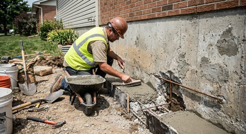 Concrete Foundation Repair in Larkspur, CO