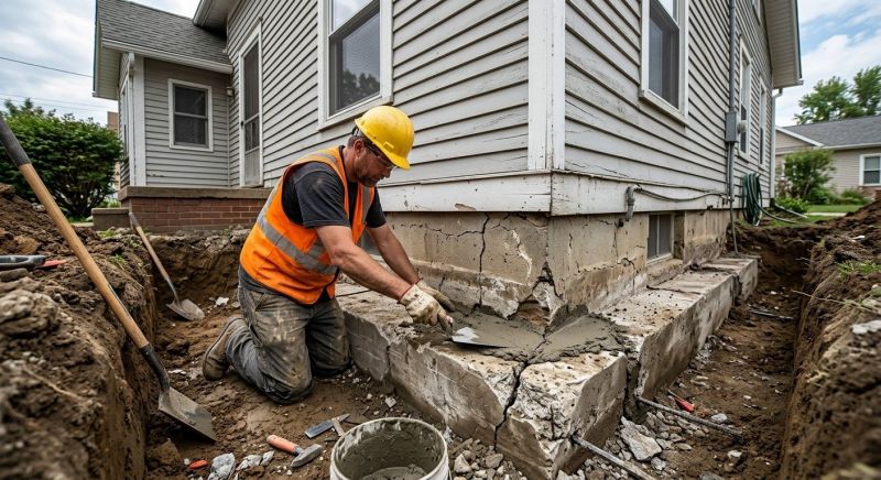 Concrete Foundation Repair in Elizabeth, CO