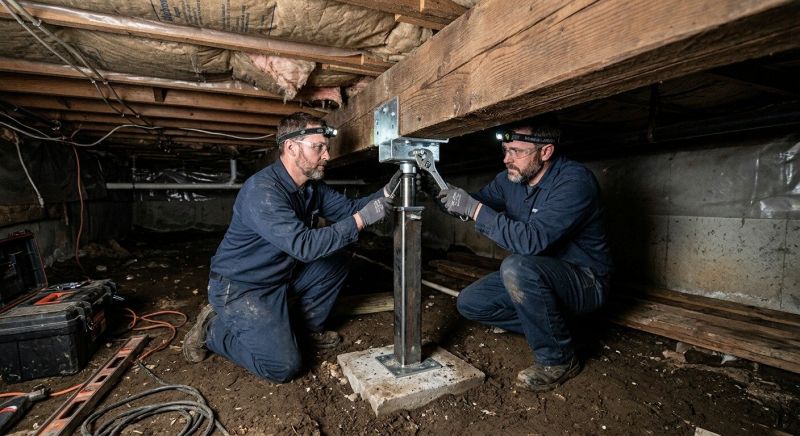 Crawl Space Leveling in Elizabeth, CO