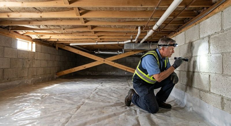 Crawl Space Leveling in Elizabeth, CO