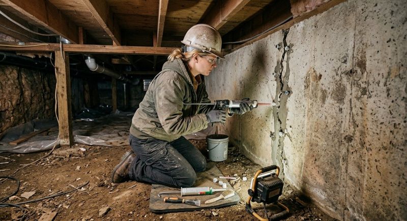 Crawlspace Foundation Repair in Aurora, CO