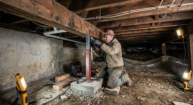Crawlspace Foundation Repair in Monument, CO