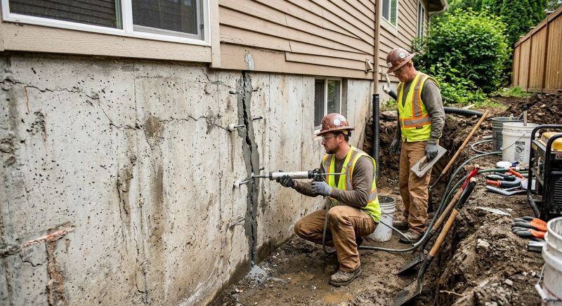 Foundation Cracks Repair in Elizabeth, CO