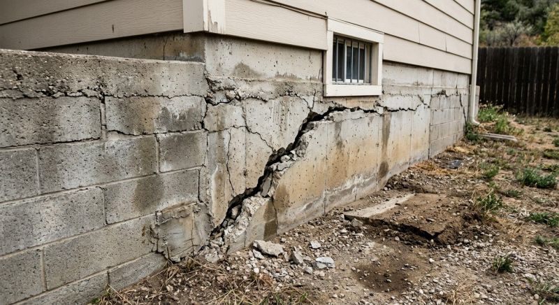 Foundation Damage Repair in Castle Rock, CO