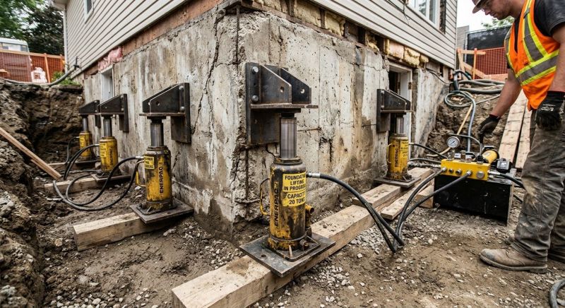 Foundation Jacking in Arapahoe County, CO
