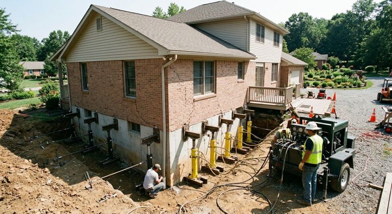 Foundation Jacking in Arapahoe County, CO