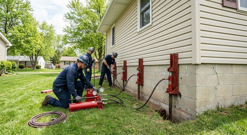 Foundation Jacking in Kiowa, CO