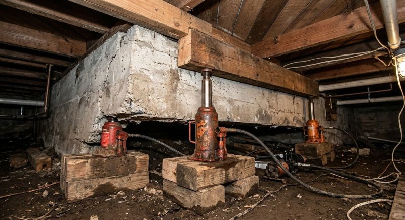 Foundation Jacking in Elizabeth, CO