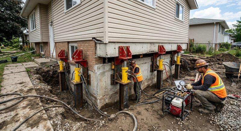 Foundation Lifting in Aurora, CO