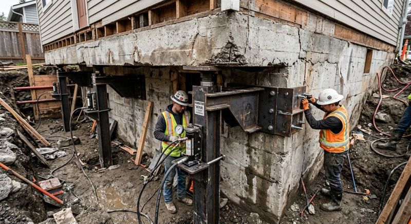 Foundation Lifting in Larkspur, CO