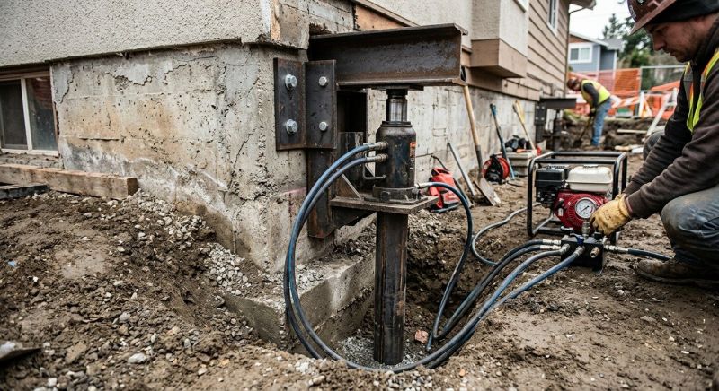 Foundation Lifting in Elizabeth, CO