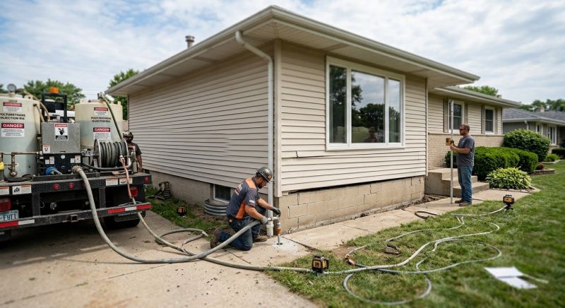 Foundation Lifting in Elizabeth, CO