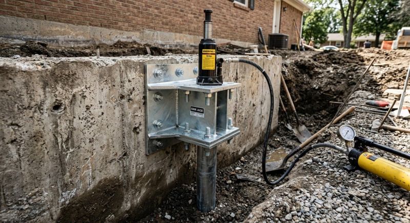 Foundation Pier Leveling in Elizabeth, CO
