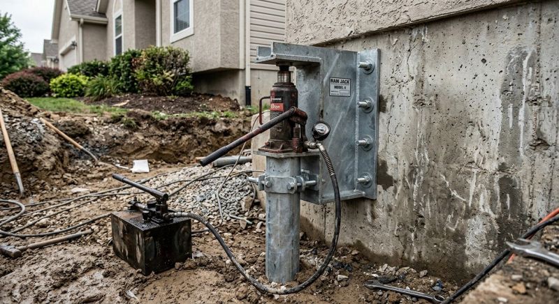 Foundation Pier Leveling in Elizabeth, CO