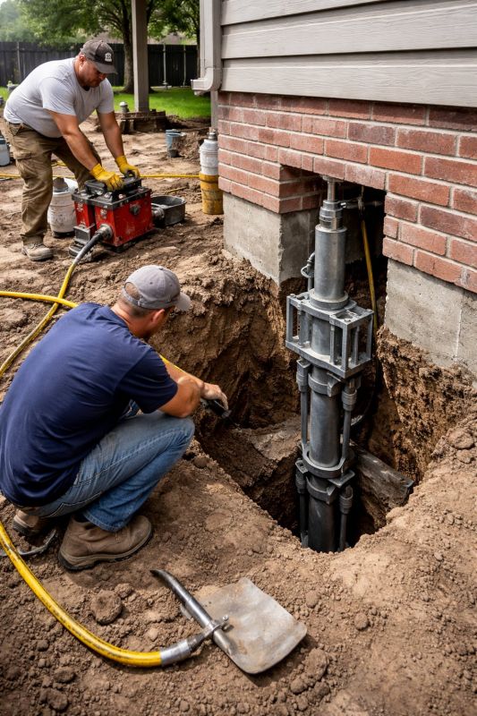 Foundation Pier Repair in Elizabeth, CO