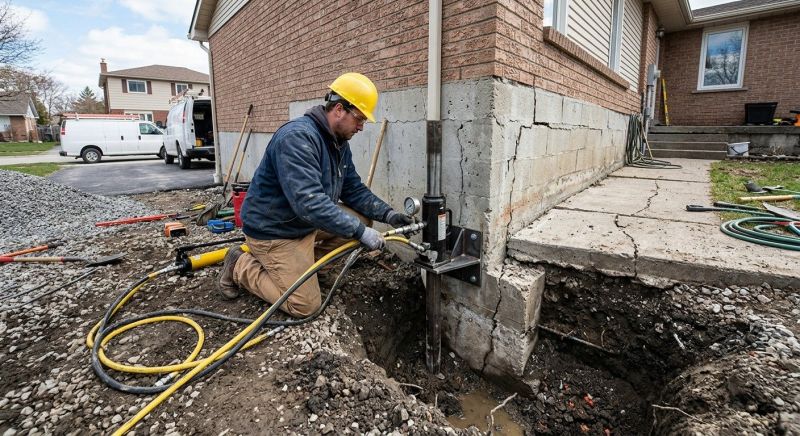 Foundation Settlement Repair in Elizabeth, CO