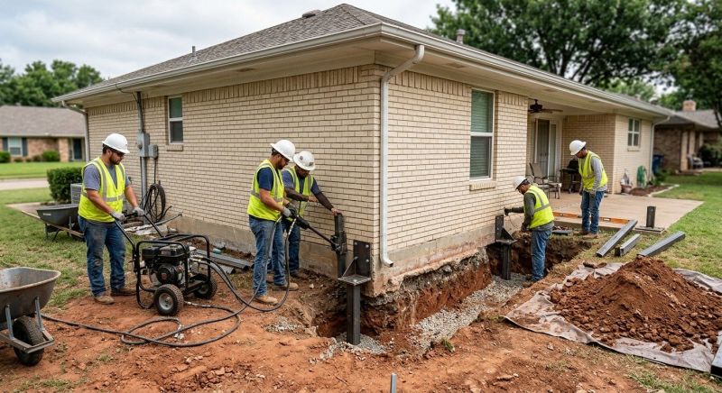 Foundation Stabilizing in Elizabeth, CO