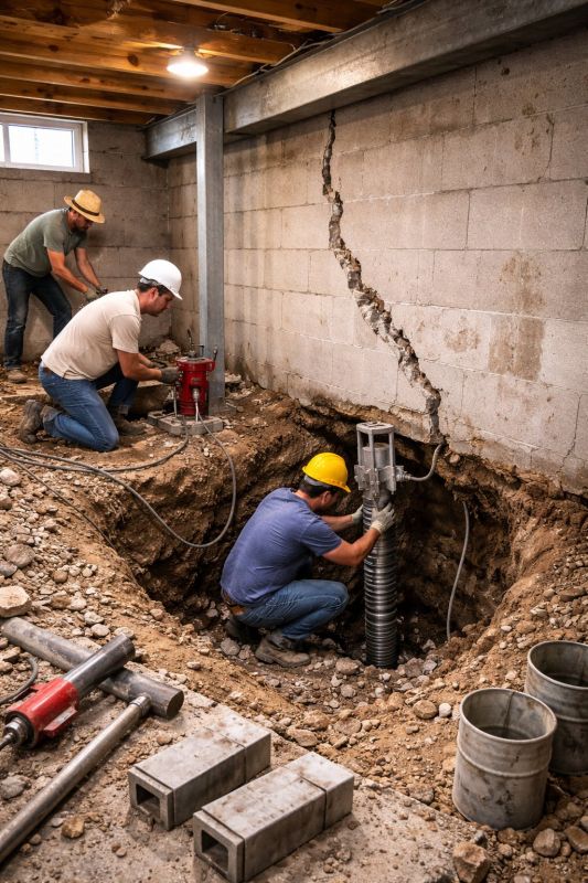 Foundation Structural Repair in Castle Rock, CO