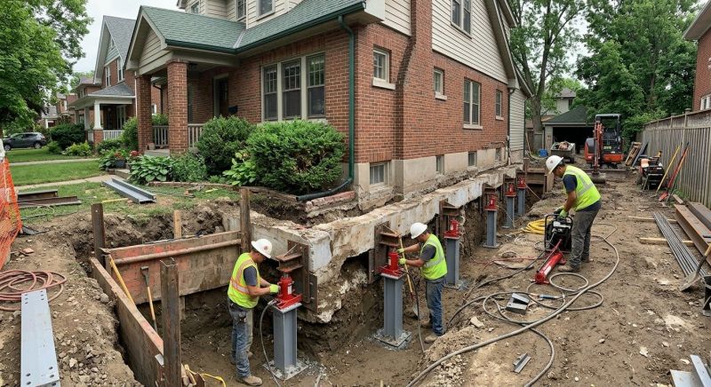 Foundation Underpinning in Elizabeth, CO