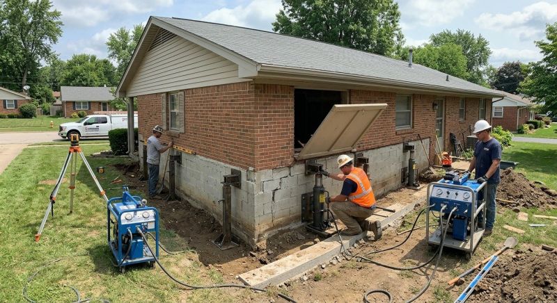 Home Foundation Leveling in Aurora, CO
