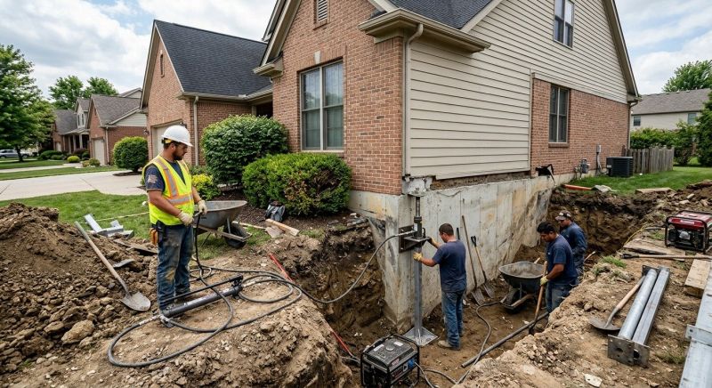 House Foundation Repair in Aurora, CO