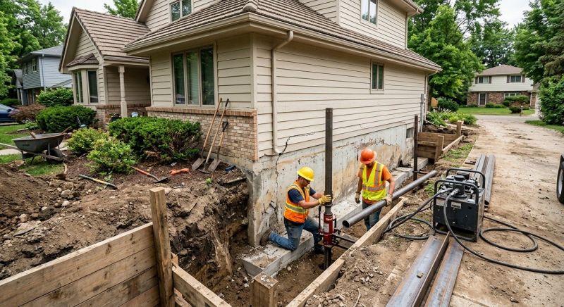 House Foundation Repair in Kiowa, CO