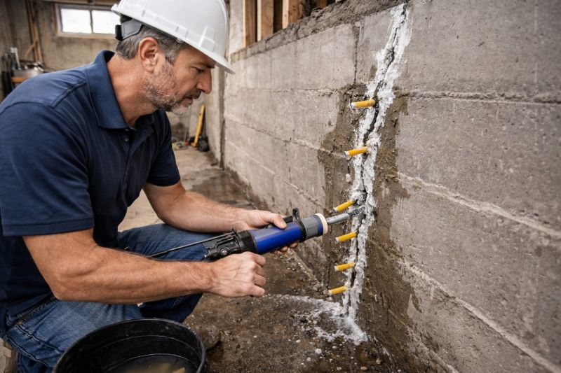 Leaking Foundation Repair in Elizabeth, CO