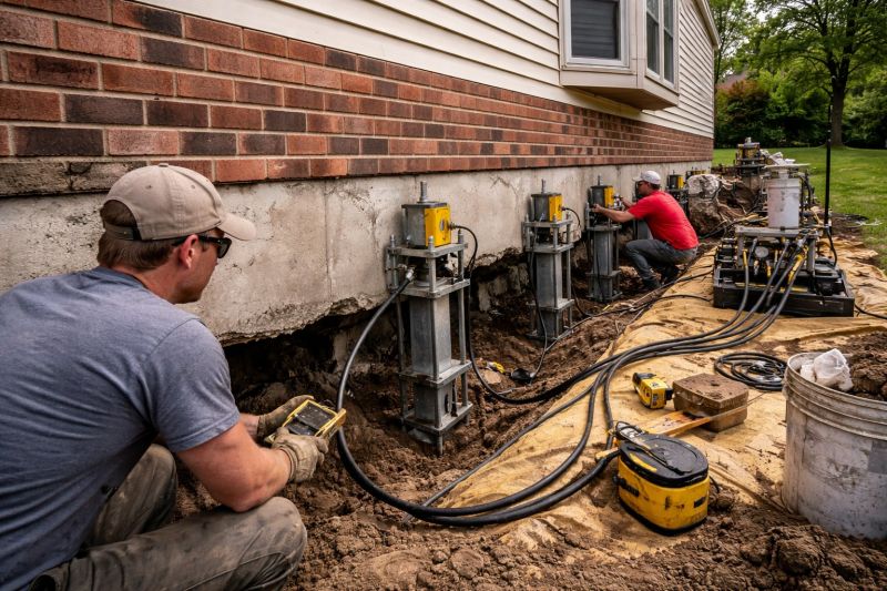 Settling Foundation Service in Larkspur, CO