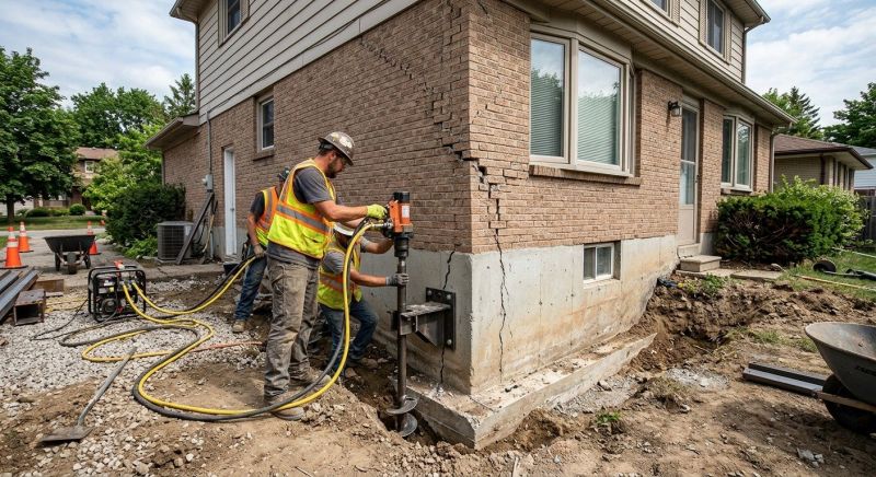 Settling Foundation Service in Elizabeth, CO