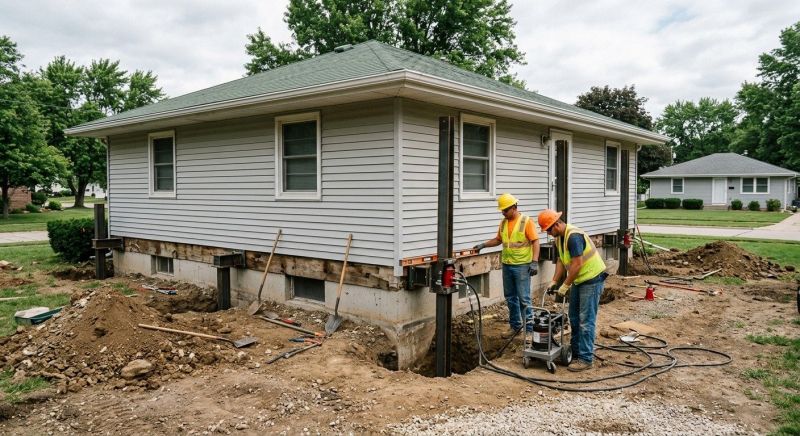 Settling Foundation Service in Elizabeth, CO