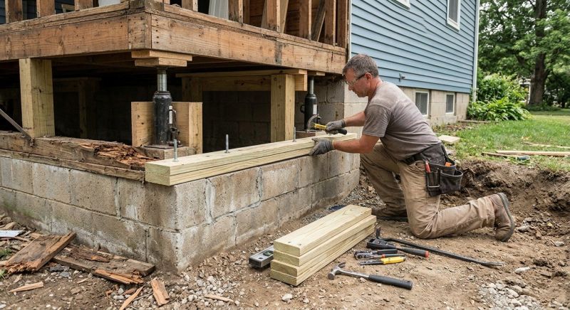 Slab Foundation Repair in Elizabeth, CO