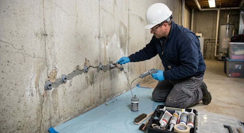 Structural Crack Repair in Elizabeth, CO