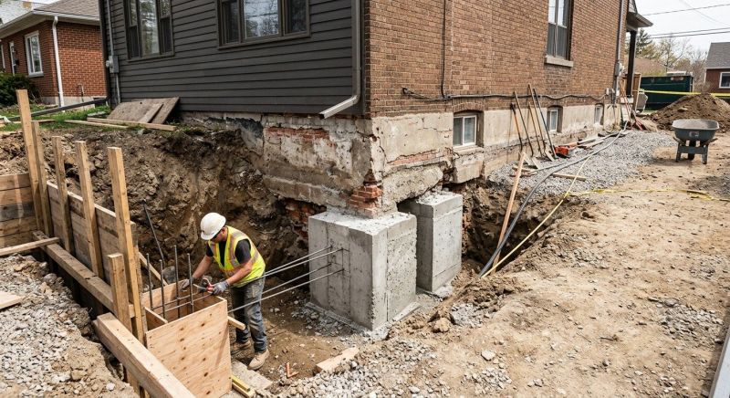 Structural Underpinning in Elizabeth, CO