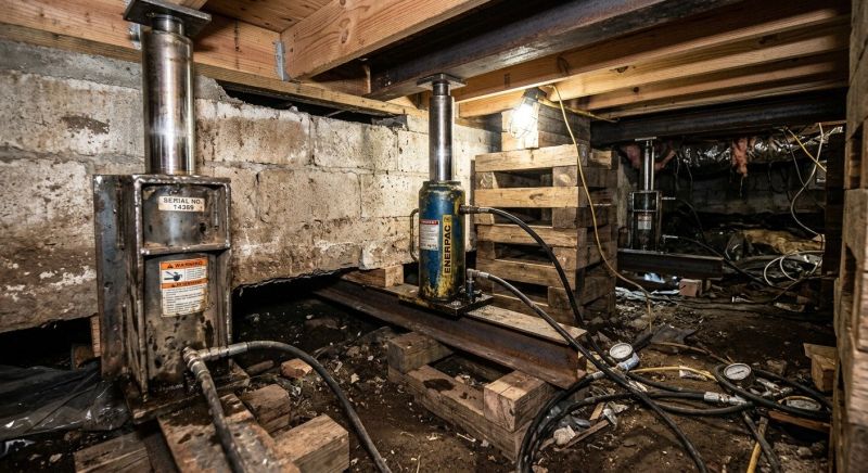 Foundation Jacking in Arapahoe County, CO